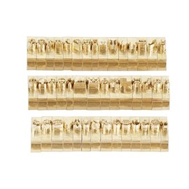 ZONEPACK 3mm Funny Flexible Brass Letters Mini Symbol Hot Stamping Set for Hot Foil Machine