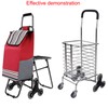 2pcs Shopping Cart Stair Climbing Triangle Replacement Casters - Grocery