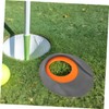 Kisangel 3pcs Golf Training Aid Putting Cup for Realistic Practice