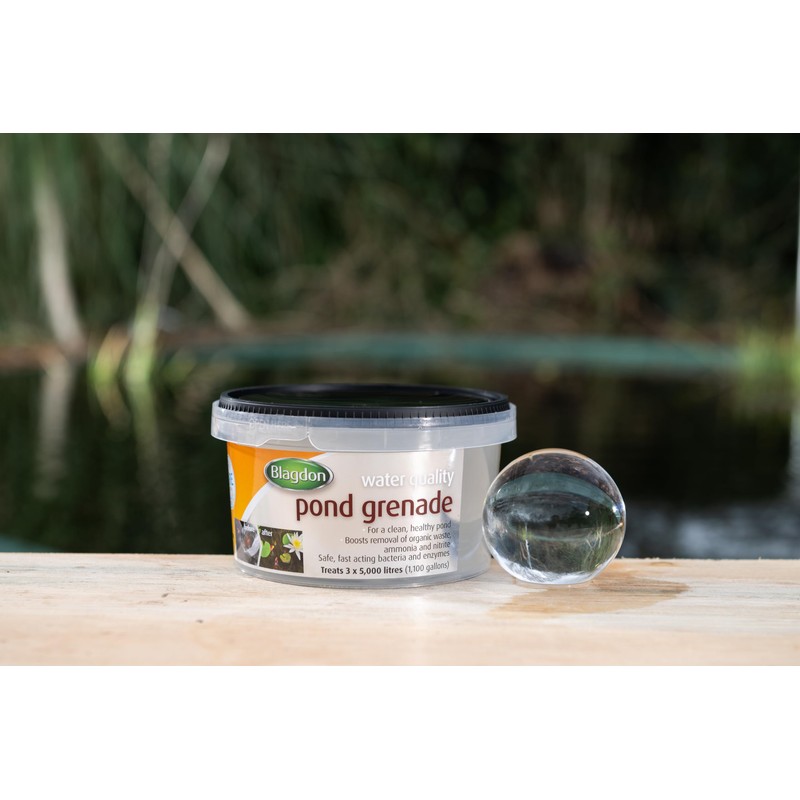Blagdon Water Quality Pond Grenade, Safe, Natural, Fast Acting Beneficial