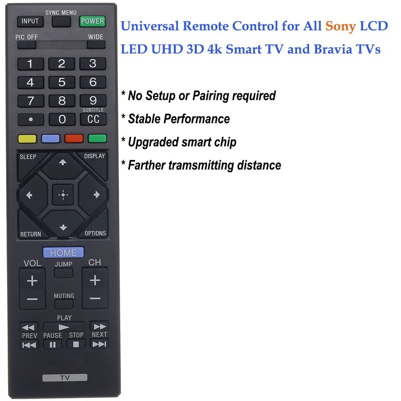 Universal for Sony TV Remote Control, Compatible with All Sony