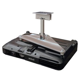 PCMD, LLC. Projector Ceiling Mount Compatible with Epson EB-1771W 1775W 1776W 1780W 1781W 1785W 1795F with Lateral Shift Coupling (10-Inch Extension)