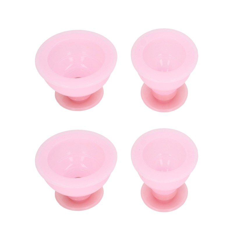 4Pcs Cupping Therapy Set Professional Vacuum Silicone Massage Cups for