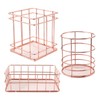 LABRIMP 3pcs Mesh Storage Baskets Set Pen Holder for Organizing