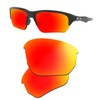 Prizo Polarized Replacement Lenses for Oakley Flak Beta Sunglasses (Fire