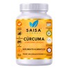 Cúrcuma Orgánica 100 Cápsulas Pura Suplemento Alimenticio Antiinflamatorio Natural Digestión