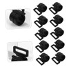 BIUDECO 30pcs Awning Pole Clips Heavy Duty Tent Suspension Hooks