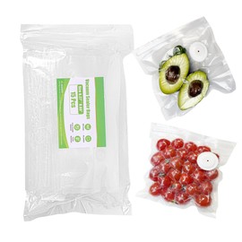 Vacuum Sealer Set (Vacuum Machine + 30 Reusable Vacuum Bags) Handheld Vacuum Sealer for Food, Portable Compact Food Sealer with Auto-Stop & Detachable Filter, 5X Freshness Lock