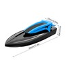 Remote Control Boat, 2.4G 20km/h High-speed Waterproof Remote Control Speed