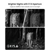Misstech 4K UHD Solar Trail Camera, 0.1s Motion-Activated Wildlife Record