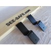 See-Safe 2" Steel Wide Open Bar Door Security Lock Z
