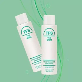 The Face Shop 더페이스샵 스밈 보습밀도 장벽 스킨 160ml x 2개 The Face Shop Smim Moisturizing Density Barrier Skin 160ml x 2 [Moisturizing Density Barrier Skin 160ml x 2 pieces]