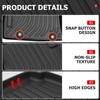 Car Floor Mats Compatible with 2016-2018 Altima，3Pcs TPE All Weather