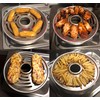 Grid grate suitable for Omnia® oven made of stainless steel,