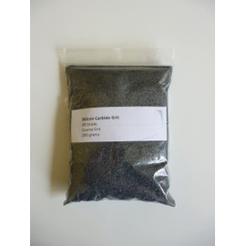 80 Grade Silicon Carbide Grit ~ 100 grams, 200 grams, 500 grams, 1 kilogram, 3 kilogram and 5 kilograms (UK seller, Craft & Design UK) (200 grams)