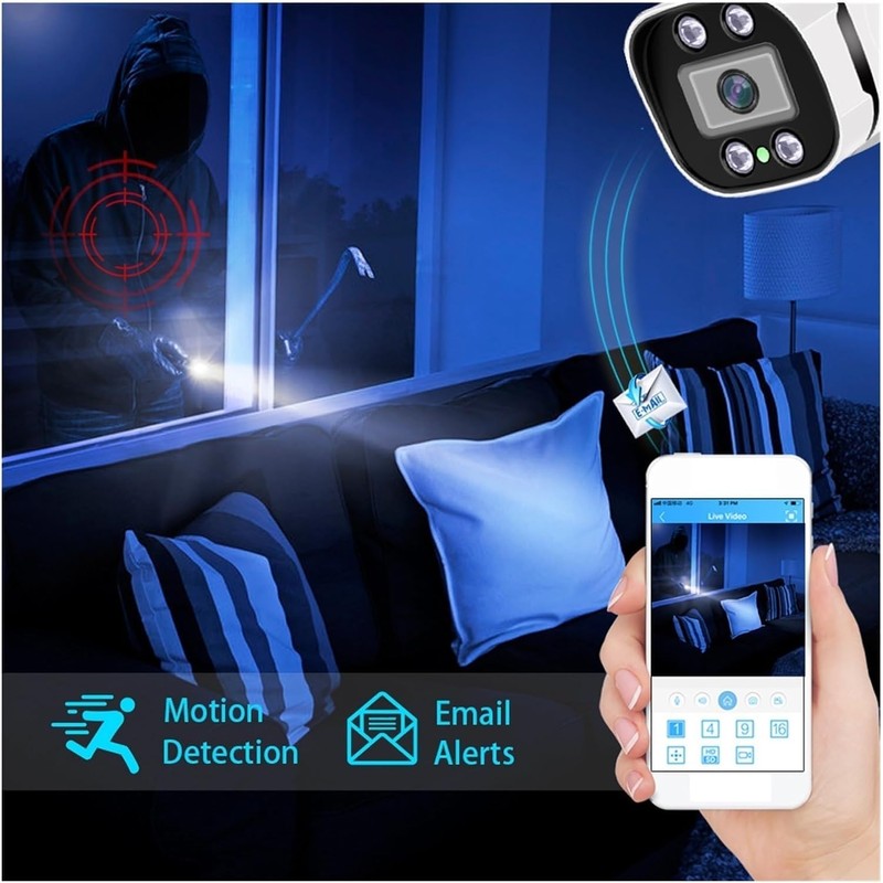 Nano Box Full HD Bullet CCTV Camera, Indoor And Outdoor