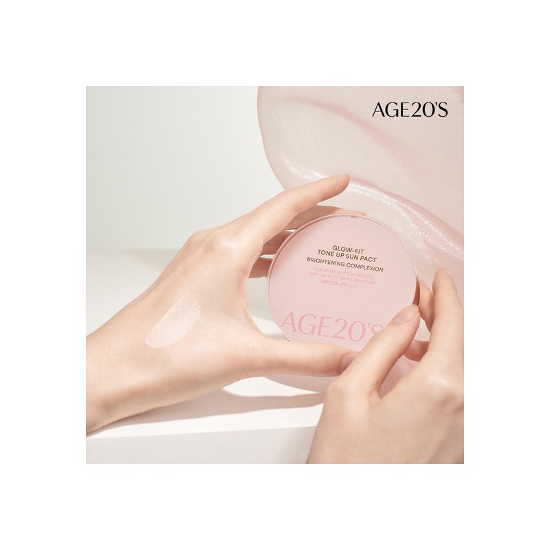 Age20s [AGE20'S] AGE20S Glow Fit Tone-Up Sun Pact (SPF50+ PA++++)
