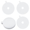 Honbay 100PCS Disposable Candle Protectors - Paper Lids with Pull