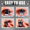 Kingdder 25 Pcs Hand Held Tally Counter 4 Digit Mechanical