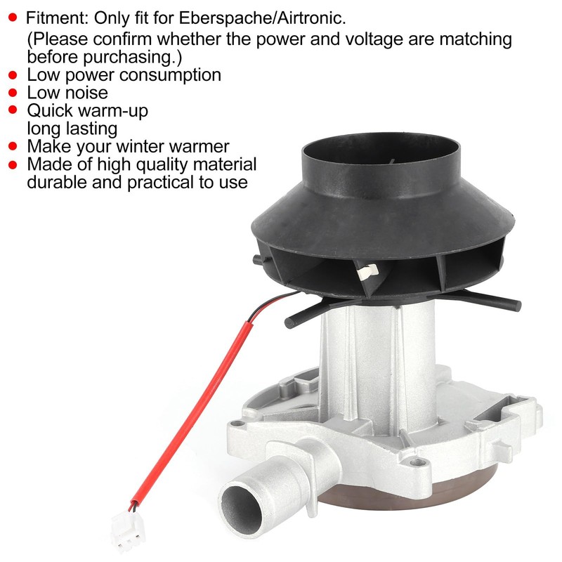 Blower Motor Assembly 5KW 12V Combustion Air Fan Heater for