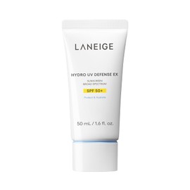 LANEIGE Hydro UV Defense Sunscreen Broad Spectrum SPF 50+: Korean Sunscreen, No White Cast, Dermatologically Tested, Hypoallergenic