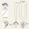 YL Tree of Life Necklace Heart Family Tree Pendant Sterling