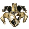 ILOVEMASKS Jester Joker Venetian Masquerade Carnival Mardi Gras Full Face