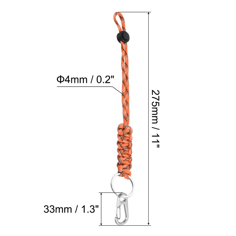 PATIKIL Badge Lanyard with Flat Key Ring Snap Hooks 11