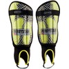 Derbystar Protect Flash 3237 Football Shin Pads Yellow/Black/Grey, yellow, xxs