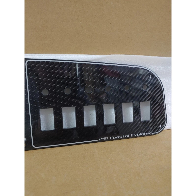 GRADY WHITE *NEW OEM* 251 COASTAL EXPLORER BLANK INSTRUMENT/SWITCH PANEL