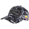 Plata O Lead Black and Grey Rhinestone Streetwear Colombia Baseball