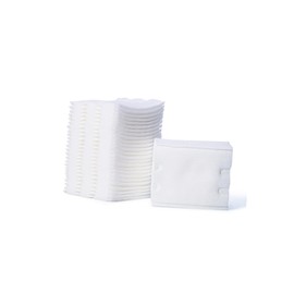 Minkissy Double-side Non-woven Makeup Cotton Pads for Facial Cleansing and Makeup Removal Soft and Facial Puff for Daily Use and Travel Random Color