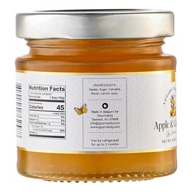 Gourmanity Royal Preserves Braeburn Apple & Calvados Preserves 130gr | Luxury Apple Jelly | Apple Jam with Calvados [130gr Jar]