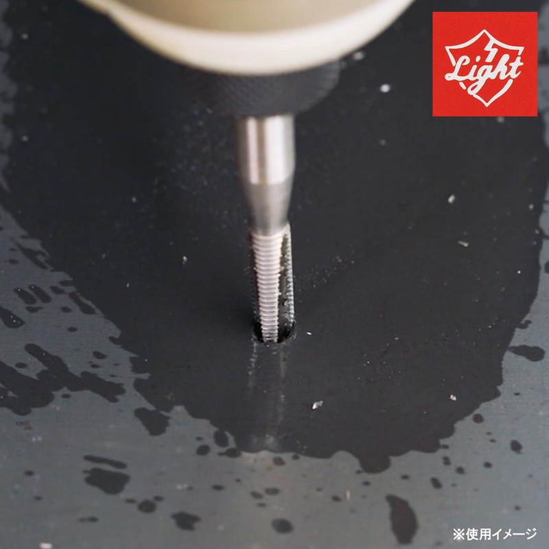 Light Seiki Hexagonal Stainless Steel Spiral Tap M6 x 1.0