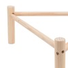 Chicken Perch Stable Triangular Wooden Chick Training Perch Toy Interactive