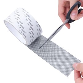 Terryshop74 Schwarzes Klebeband 5 cm x 200 cm – Superstark für die Reparatur von Moskitonetzen, Löchern und Rissen – starke Haftung, langlebig, robust und einfach zu bedienen