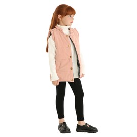 Mud Kingdom Big Girls Vest Outerwear Lightweight Cute Floral Yellow Size 7/8