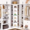 YITAHOME 6 Tier Rotating Shoe Rack Tower, Free Standing 360°