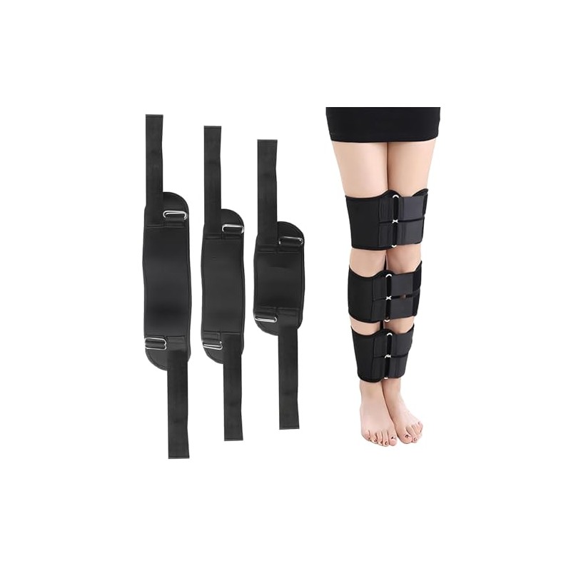 Leg Positioning Corrector Strap, Leg Correction Belt, Set of 3