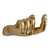 Darthome Hand Wall Decoration Champagne Gold Resin Come Here Finger