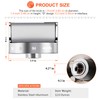 Beaquicy 2025 Upgraded W10766544 Gas Stove Knobs 5 Pack Burner