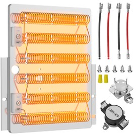 503978 61927 Dryer Heating Element Kit for Speed Queen, Replacement 964p3 510329 61928 Heating Element, Replaces Speed Queen May-tag Amana Dryer Parts ADE3SRGS173TW01 ADE3LRGS171TW01 ADE30RGS171TW01