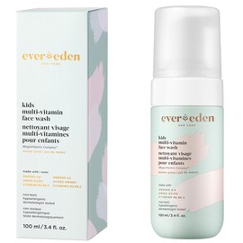 Evereden Kids Face Wash: Melon Juice, 3.4 fl oz. | Gentle Skin Care | Clean and Non-toxic Face Wash | Kids Skin Care