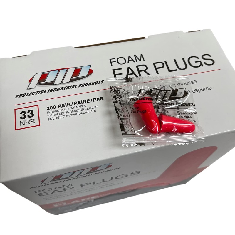 Mega Flare‚Ѣ Plus Earplugs - Oversize-small, Red - (Dispenser Box/200