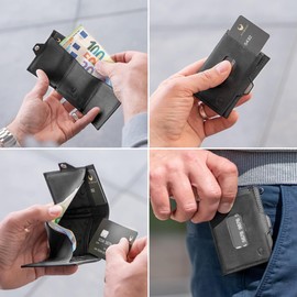 DONBOLSO Wallety XS, Vintage Black, Vintage