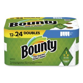 Bounty 8664 2-Ply Kitchen Roll Paper Towels - White (12/Carton) New