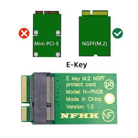 NGFF E-Key A+E Key 22x30mm to 22x42mm Male to Female Extension Adapter for LTE Card