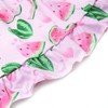 DALITA BOUTIQUE Toddler Girls Watermelon Spaghetti Strap Dress Ruffle Bottom