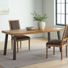 Christopher Knight Home Indoor Industrial Rectangular Acacia Wood Dining Table