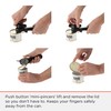 Kuhn Rikon Can Opener with Lid-Lifting Pincers, Tin Opener with